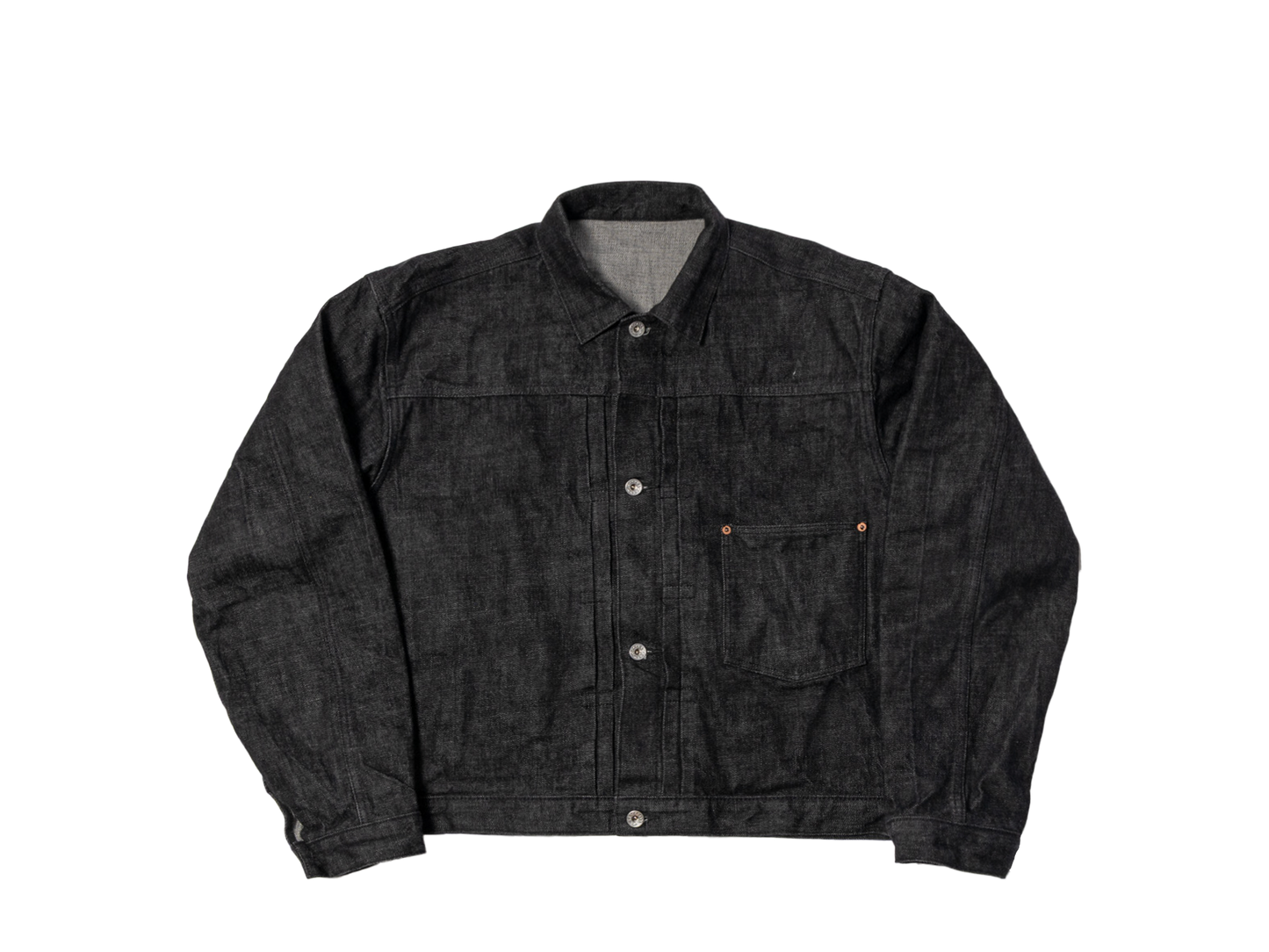 WWII Type 1 Denim Jacket - Black Selvedge