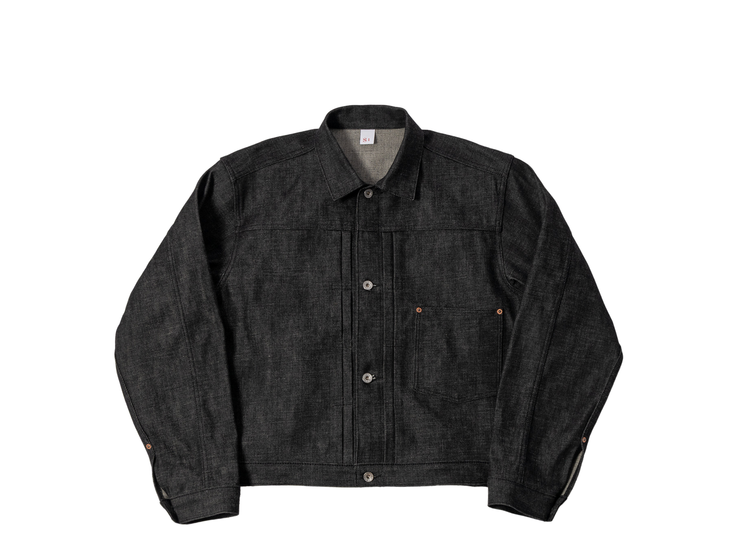 WWII Type 1 Denim Jacket - Black Selvedge