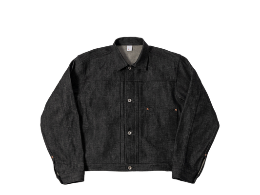 WWII Type 1 Denim Jacket - Black Selvedge
