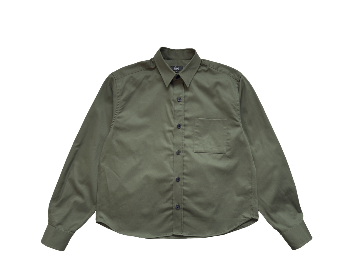 Minimal Work Shirt - Sulfur Dyed Chino Cloth